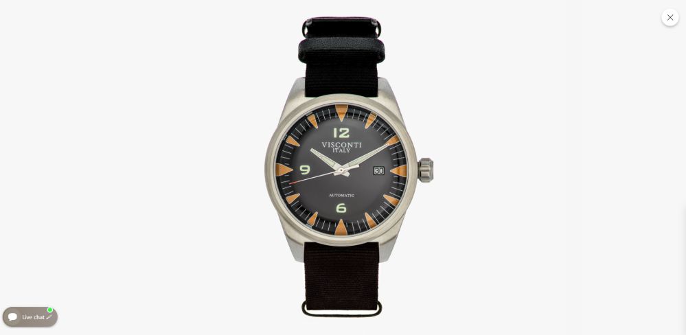 Orologio Roma 60's sport: primo piano