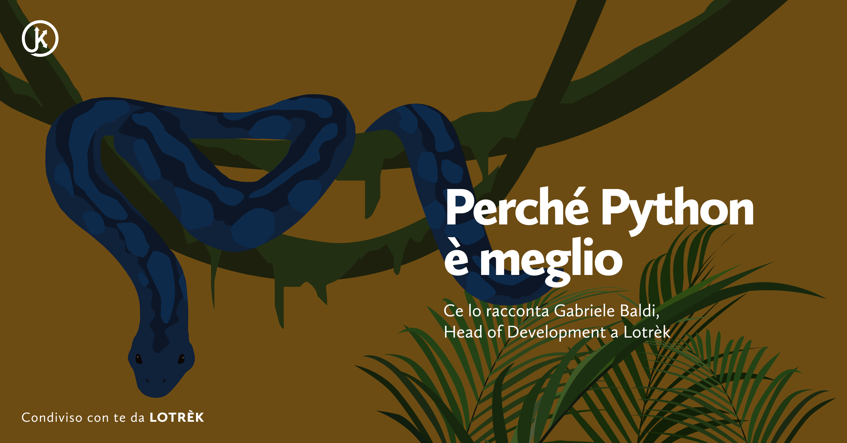Blake Guillory Python Perché Python è meglio: un'intervista | Idee Lotrèk