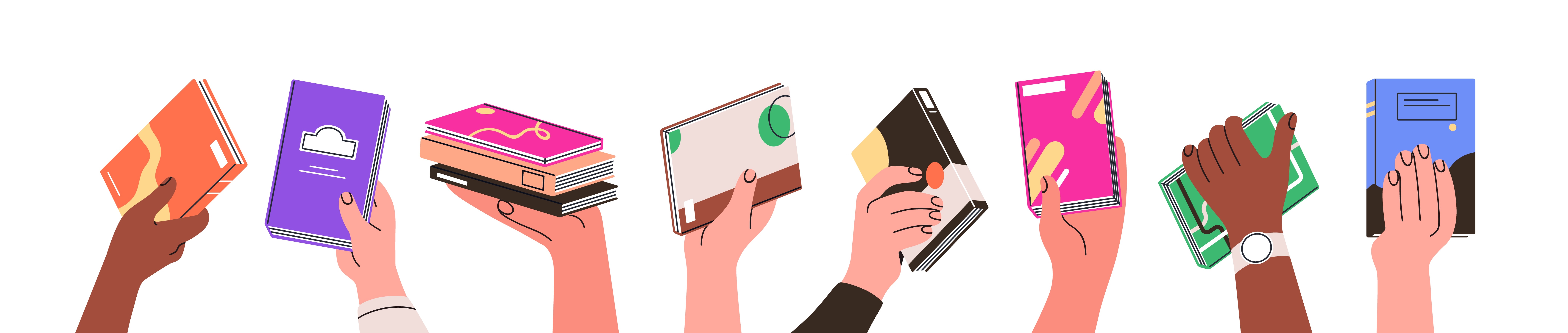 Consigli utili per una buona strategia di Link Building Più persone con libri in mano