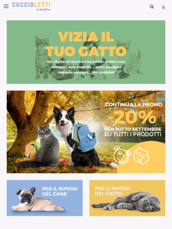 Cuccioletti Tablet Home
