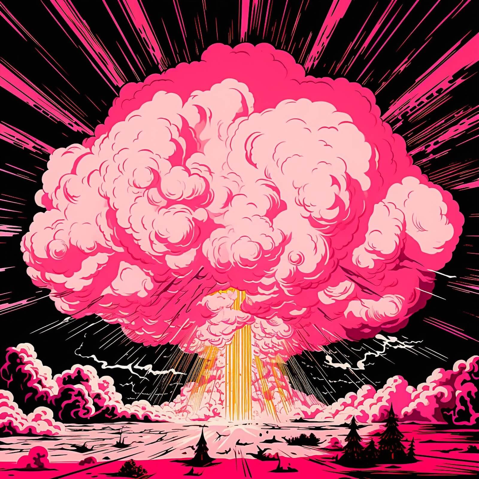 bomba atomica colorata bomba atomica colorata