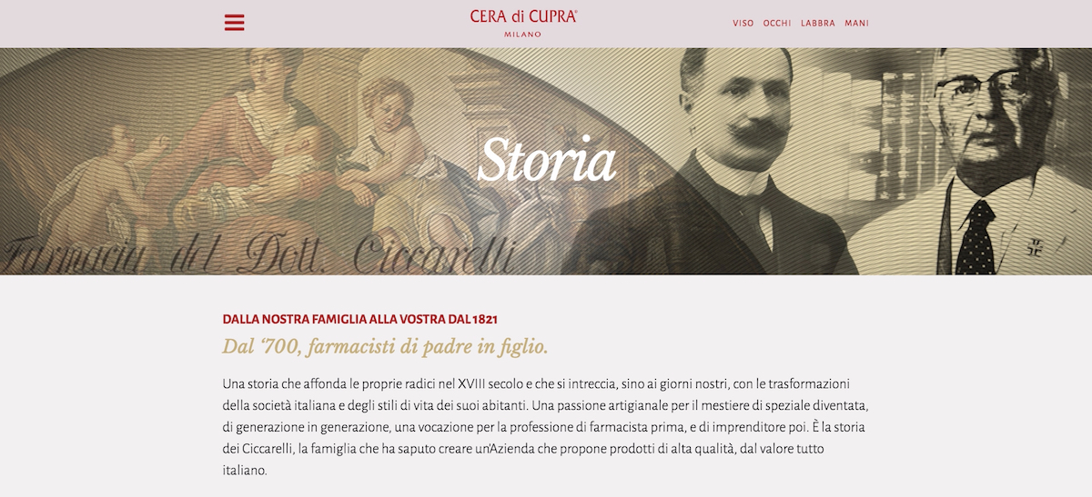 Cupra Milano Desktop Storia