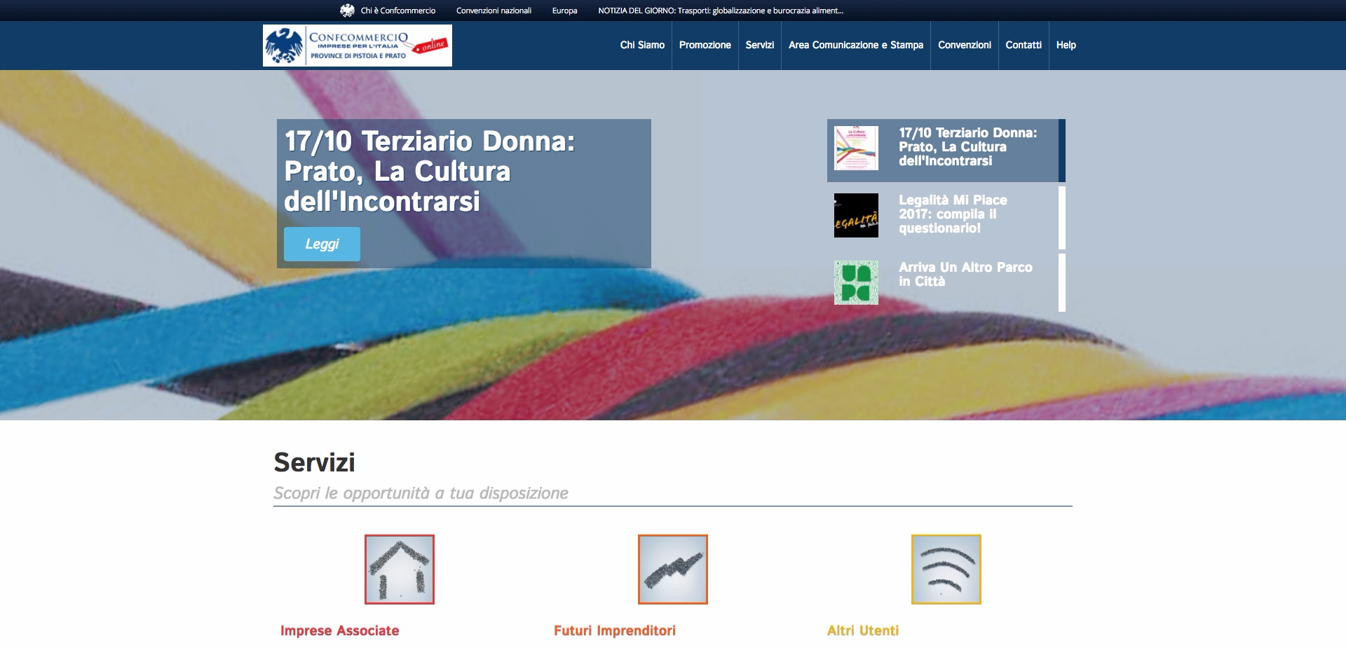 Confcommercio Desktop Home 1