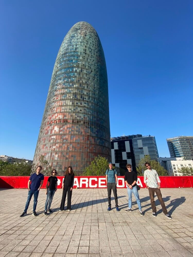 Struttura architettonica all'esterno del centro dove si è tenuto l'OFFF Festival