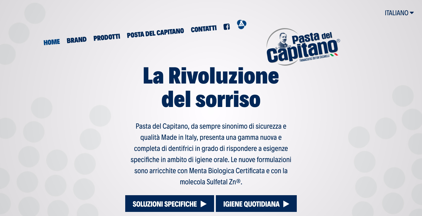 Pasta del Capitano Desktop Dentifrici