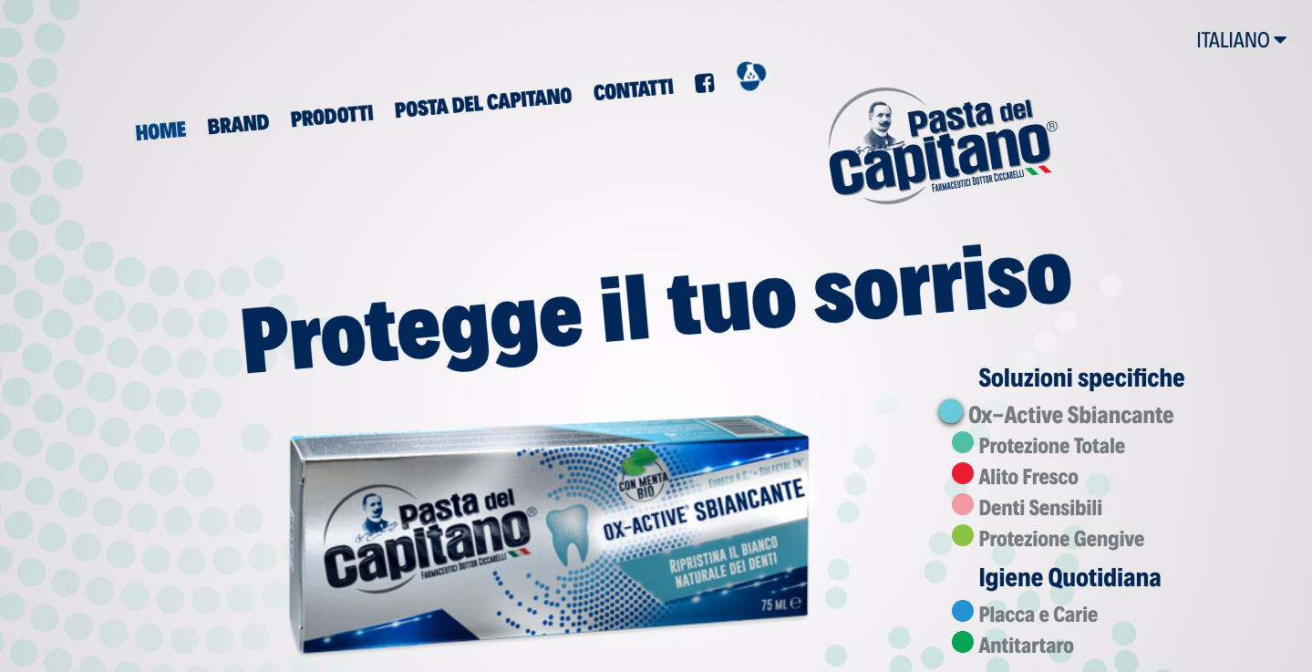 Pasta del Capitano Home Page