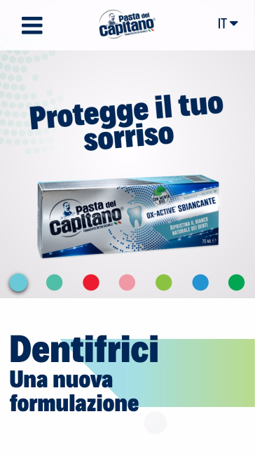 Pasta del Capitano Mobile Home Page
