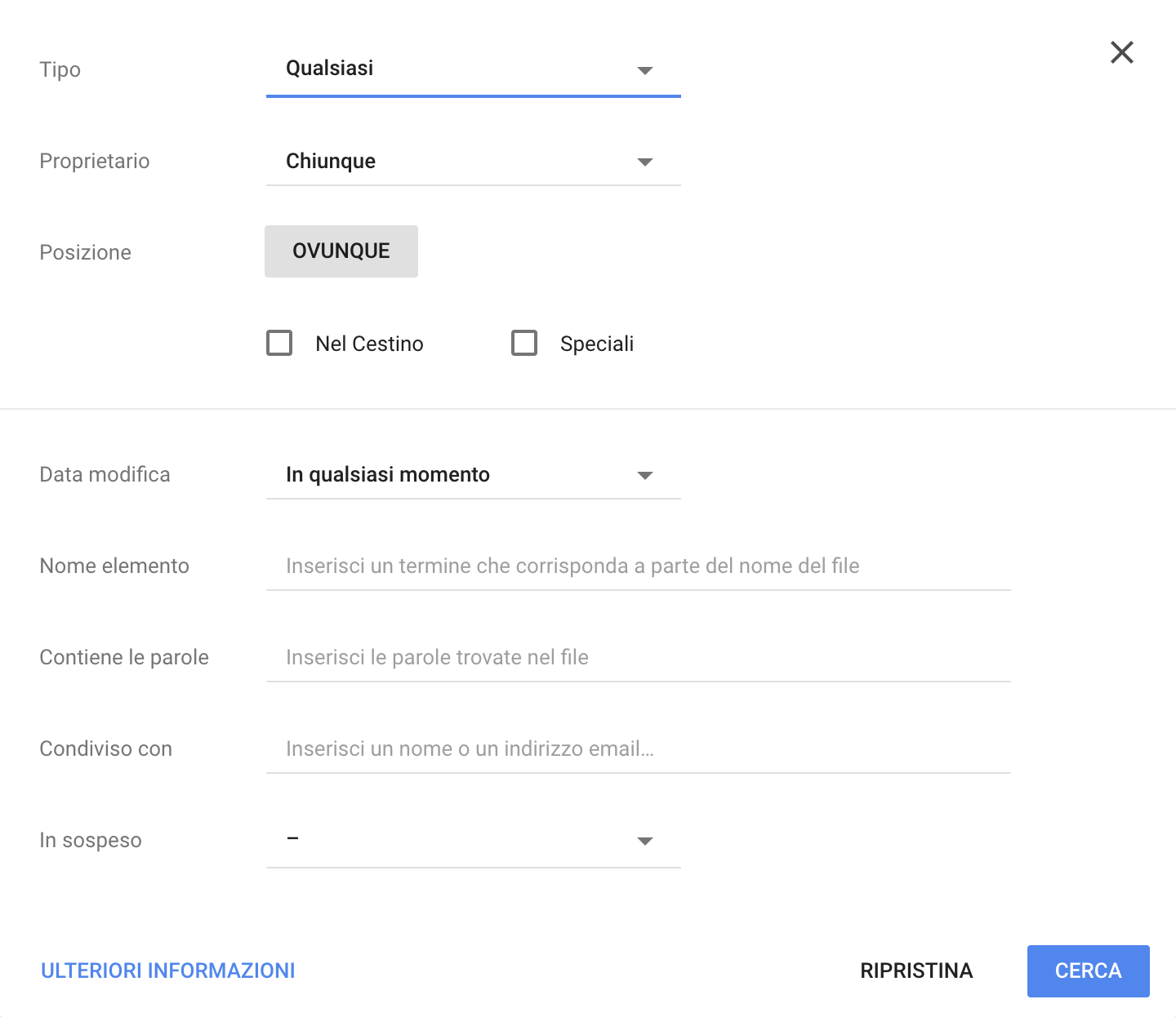 Ricerca avanzata su Google Drive | Come usare Google Drive