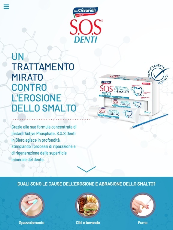 S.O.S Denti Tablet Siero